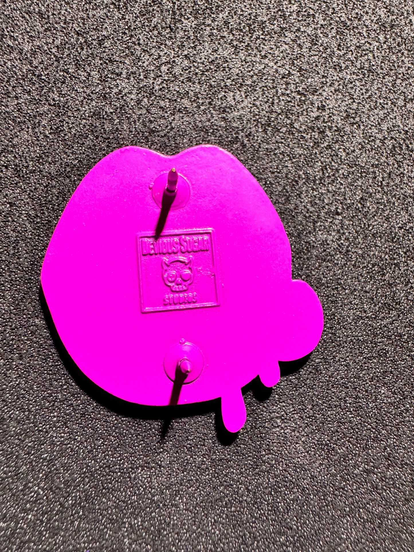 Pan Candied Cherries Kiss Enamel Pin
