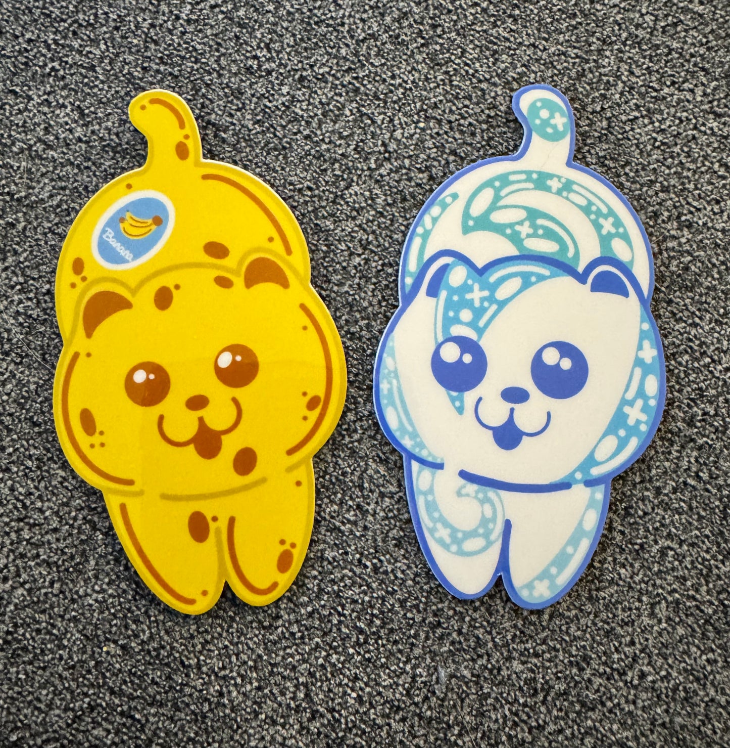 Round Bear Stickers