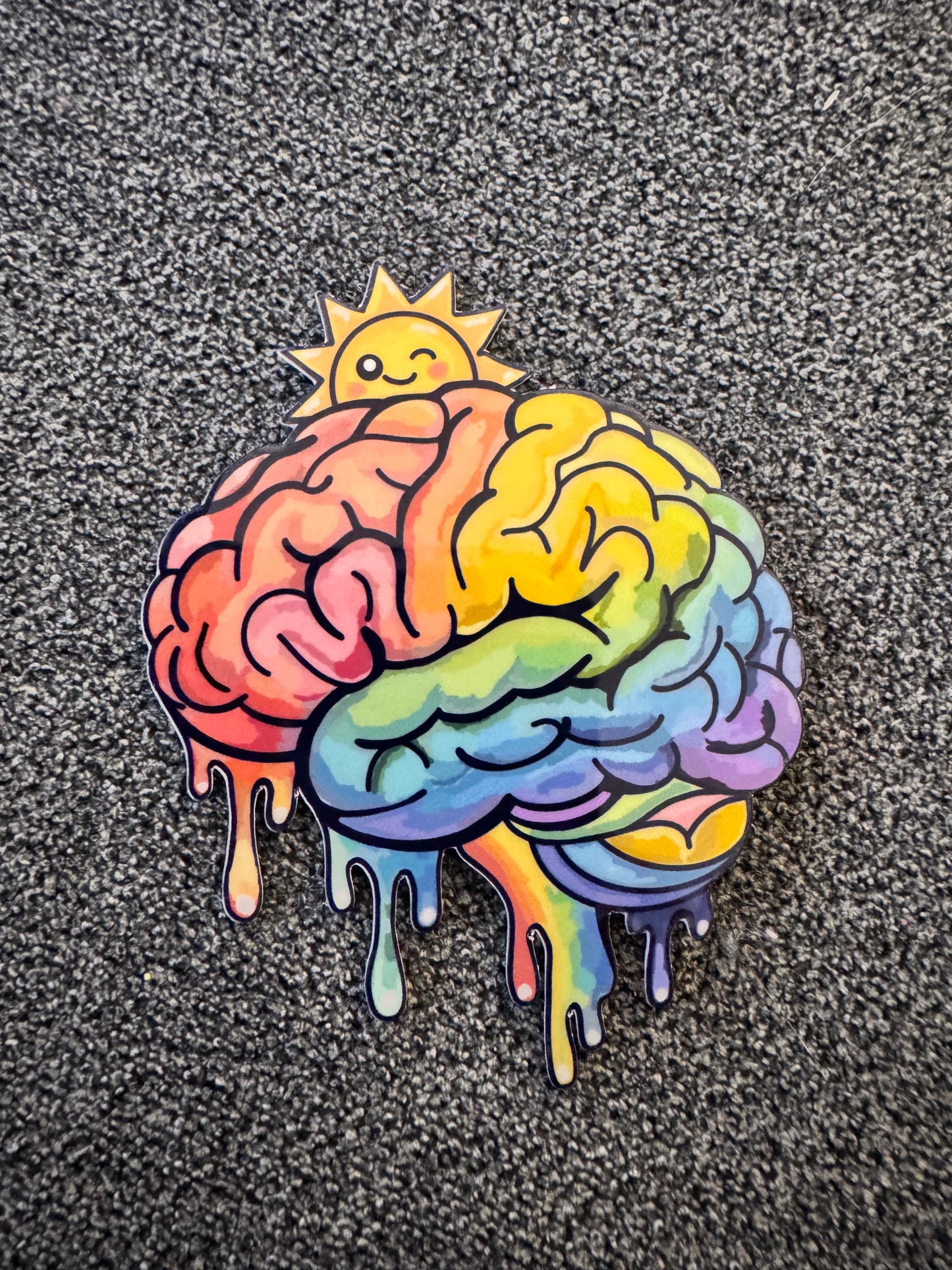 Happiness of the brain Sticker
