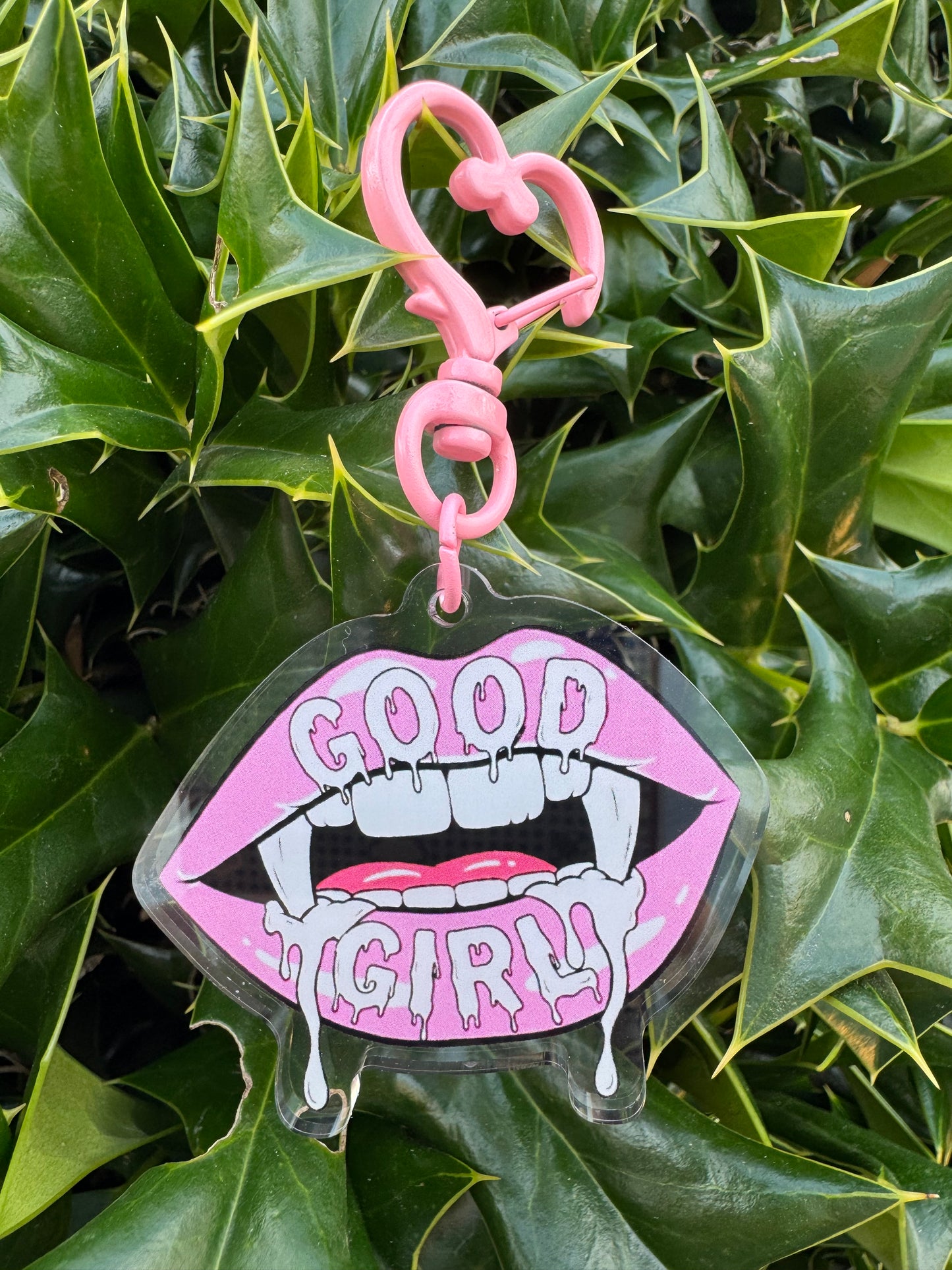 2” Good Girl keychain