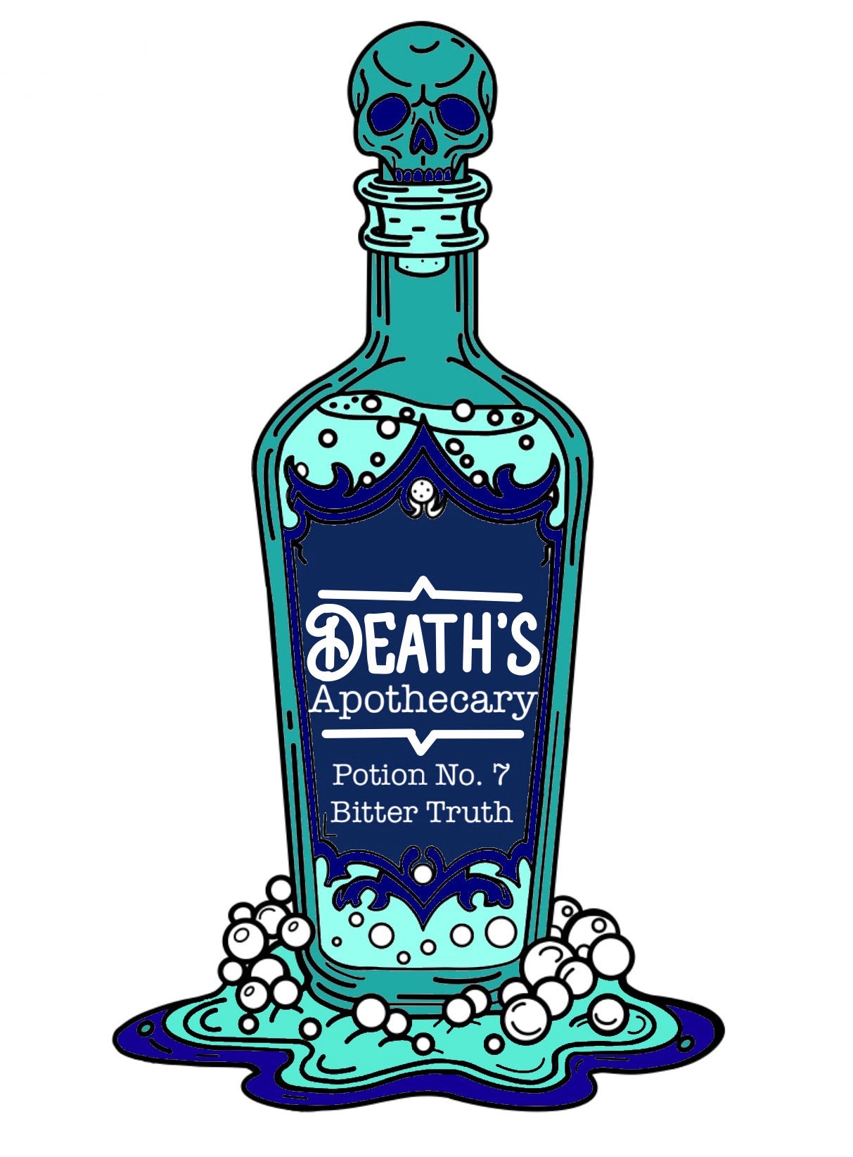 Stained Enamel Elixit Bottle Enamel Pin Pre-Order✨