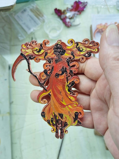The Death Mother 4” Enamel Pin