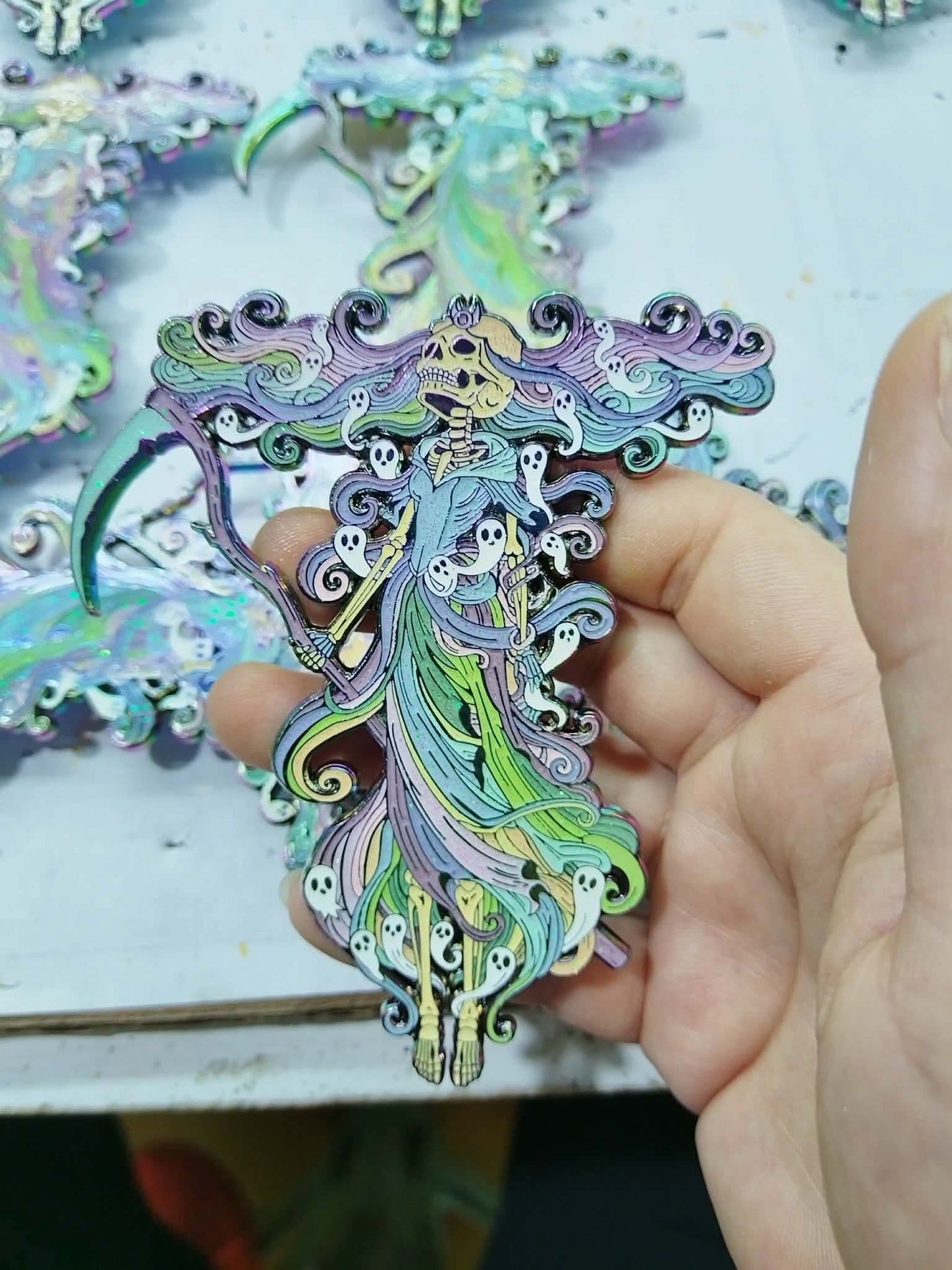 The Death Mother 4” Enamel Pin