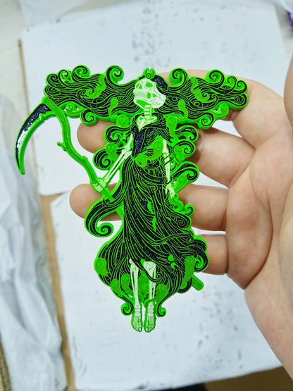 The Death Mother 4” Enamel Pin