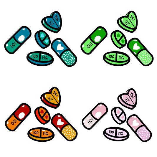 Toxic Treats 5 mini Pin set PRE-ORDER✨