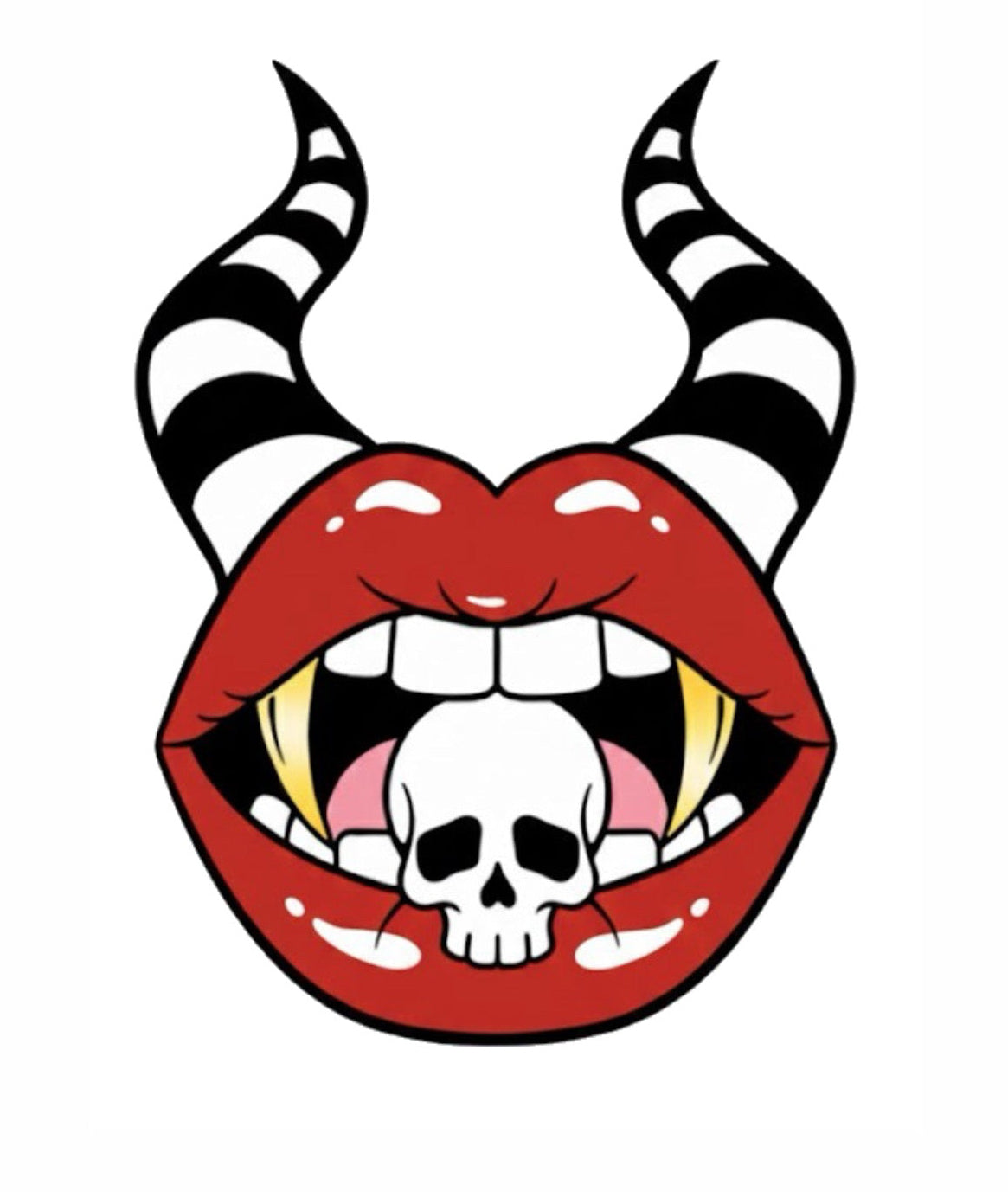 Jawbreaker Lips Enamel pin