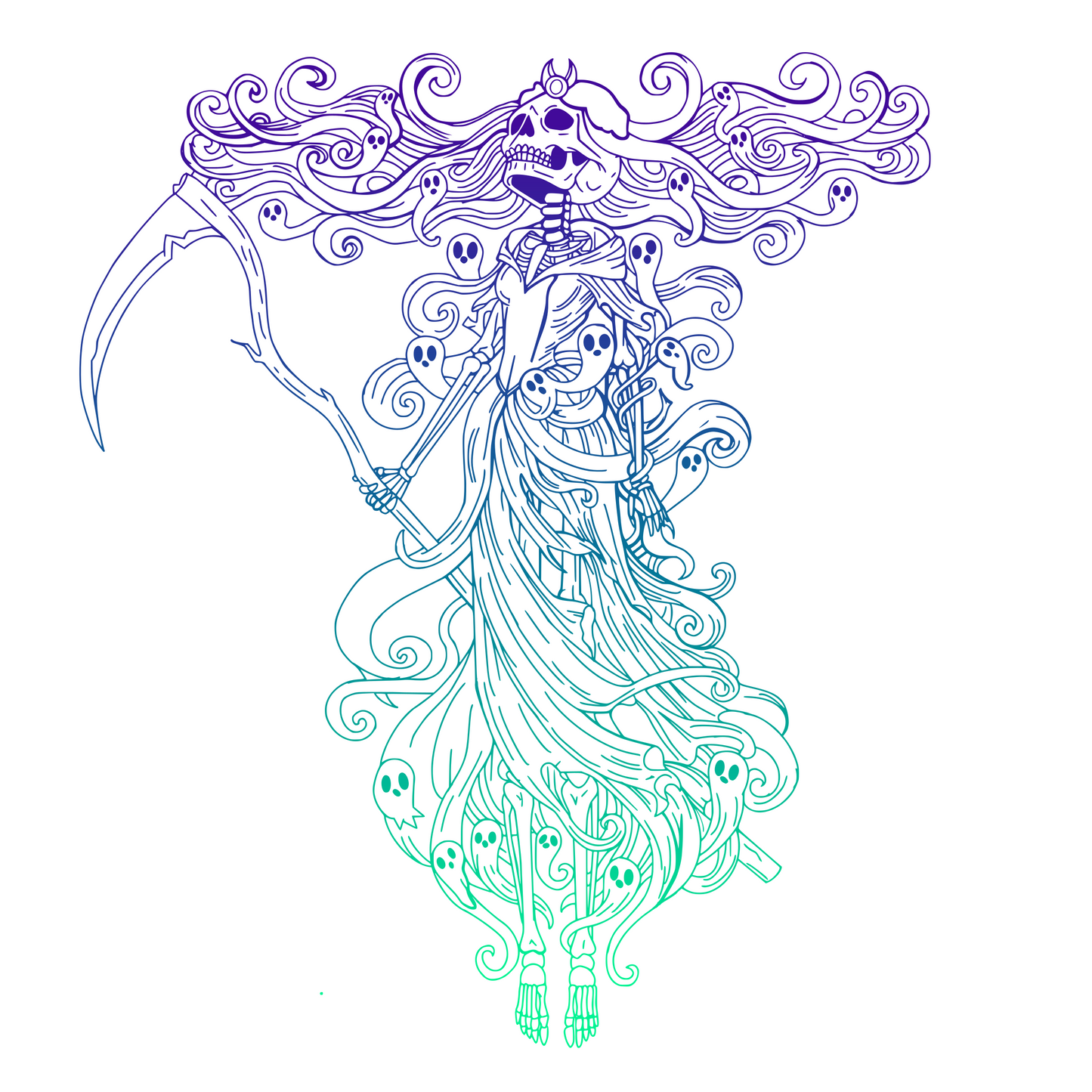 The Death Mother Enamel Pin Series PRE-ORDER