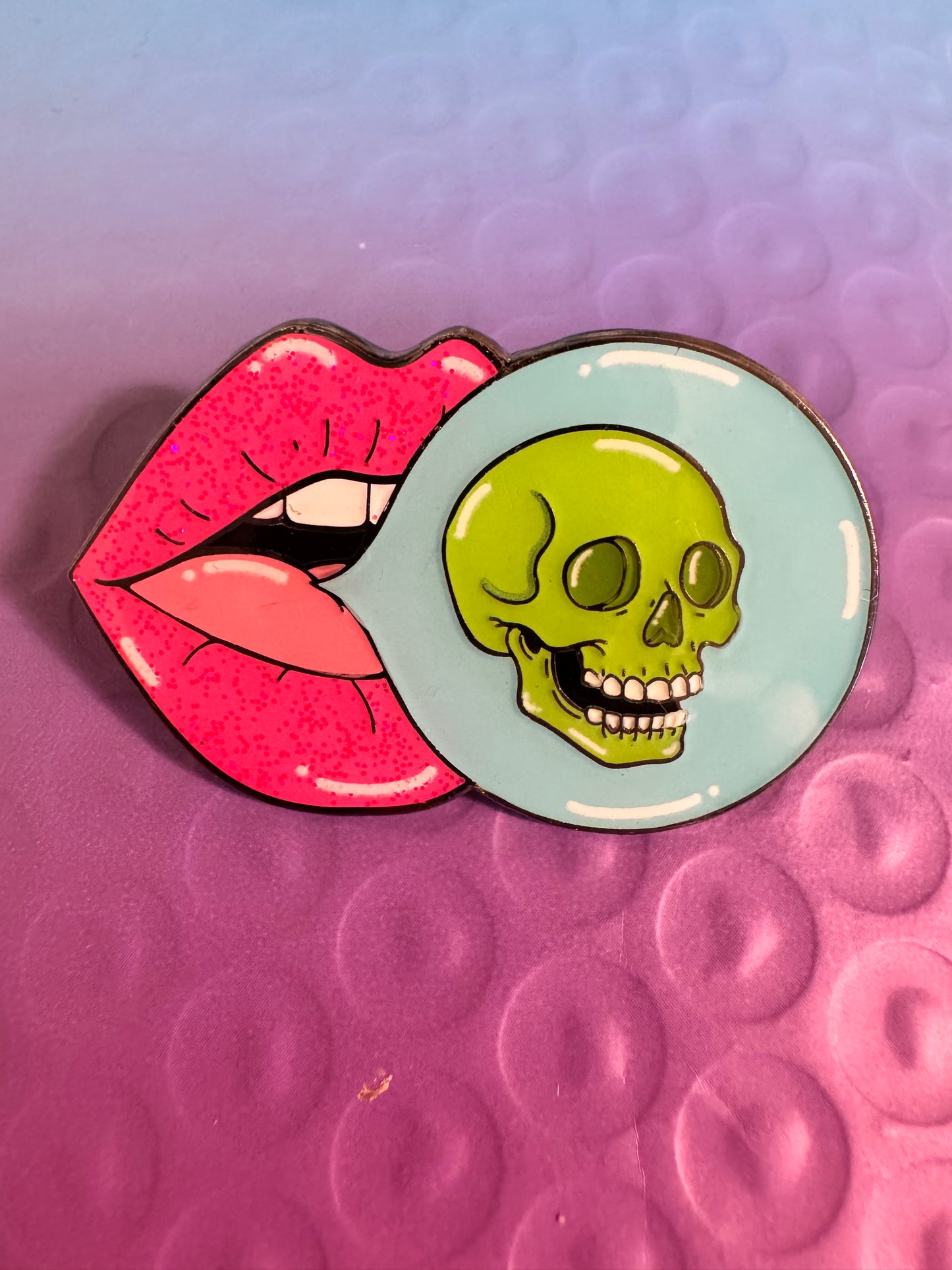 Bubblegum Bitch Enamel Pin