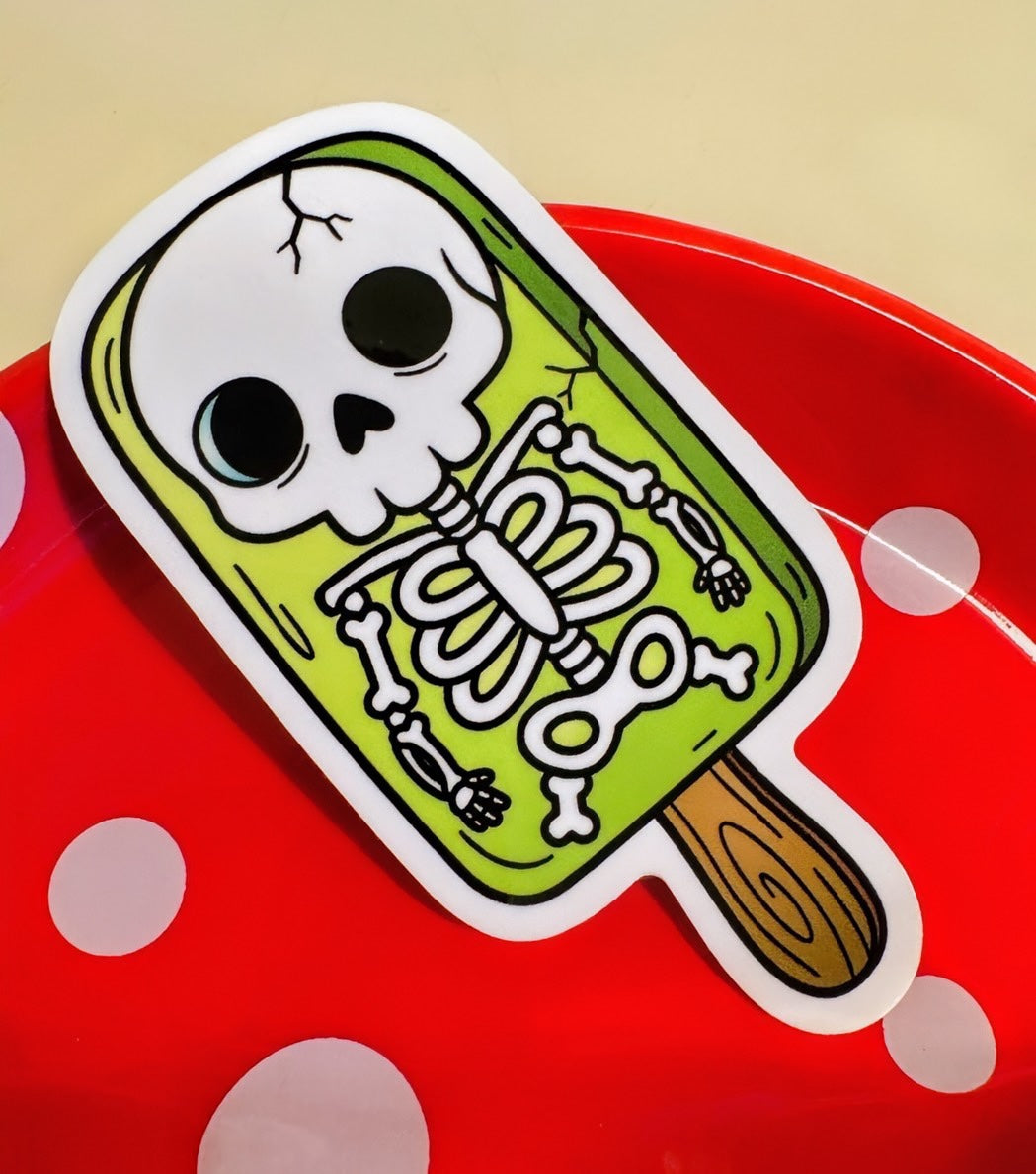 Mr. Skelly-Pop Sticker