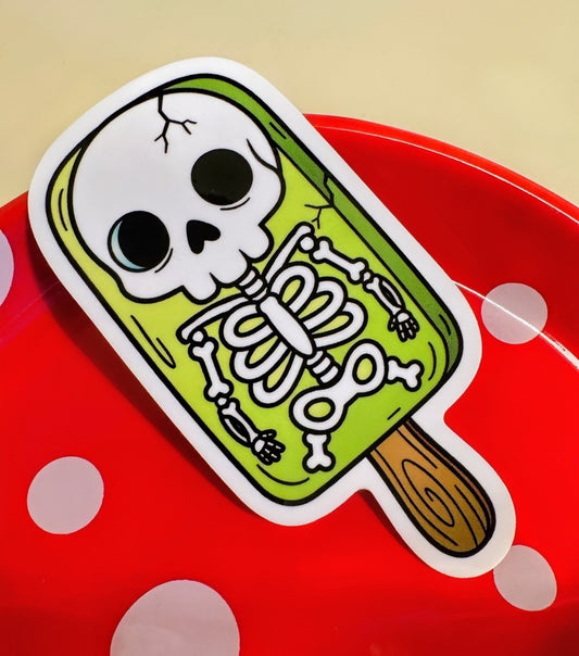 Mr. Skelly-Pop Sticker