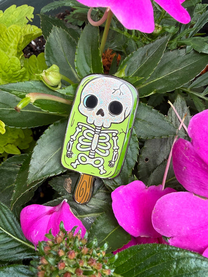 Skelly-Popsicle toxic Enamel Pin