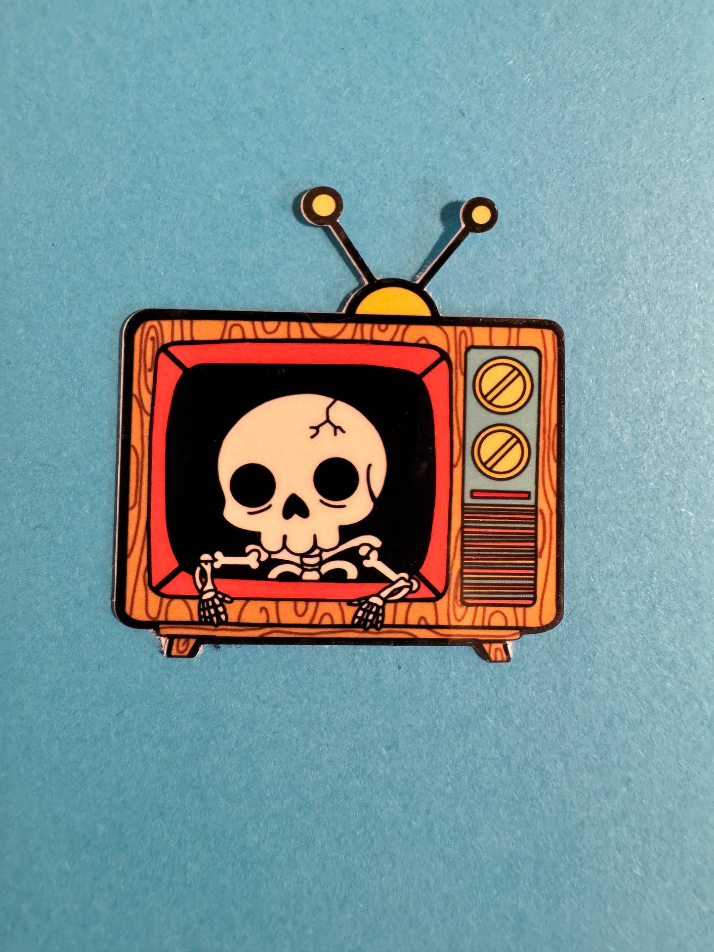 Skelly-Telly 2.5” Vinyl Sticker