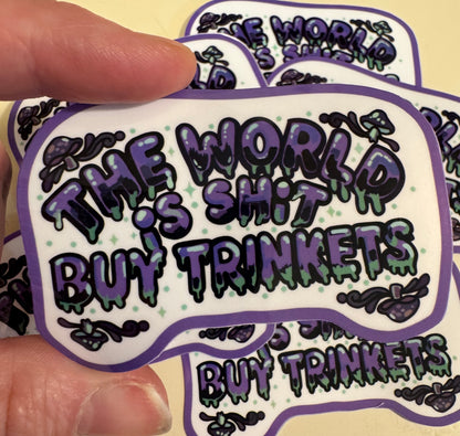 Shitty World Sticker