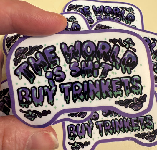 Shitty World Sticker