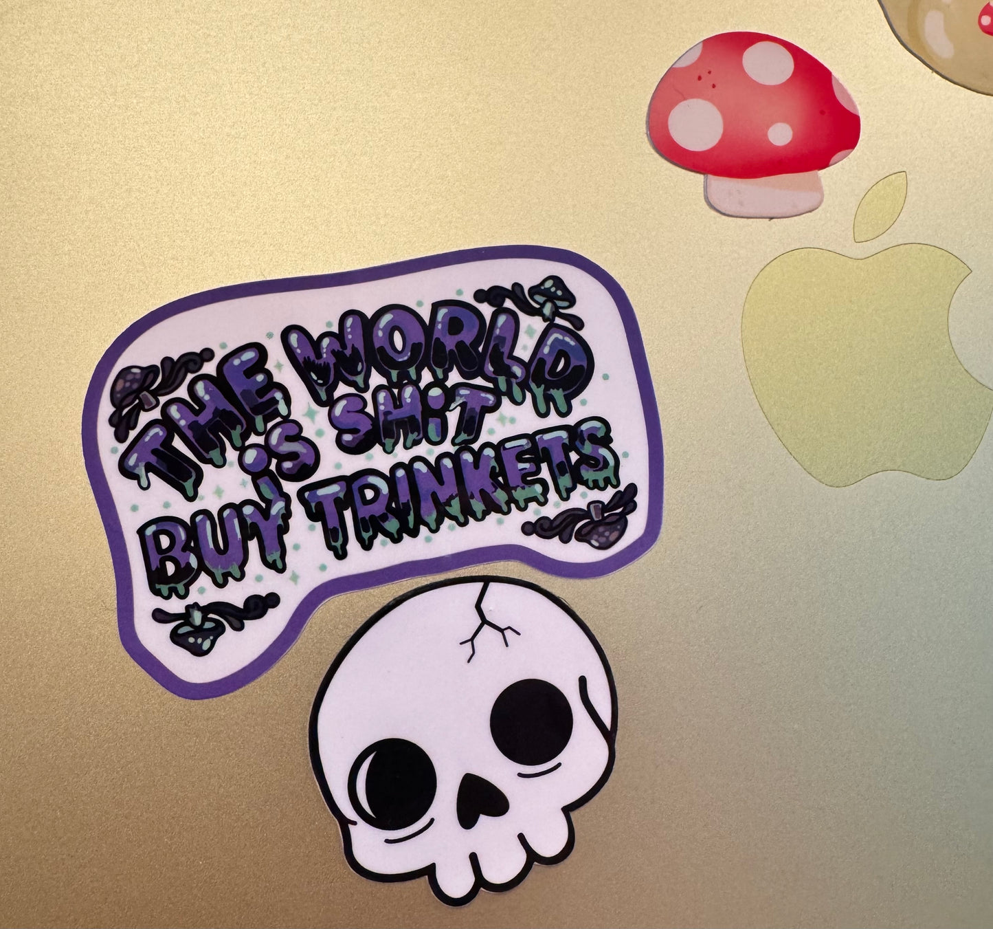 Shitty World Sticker