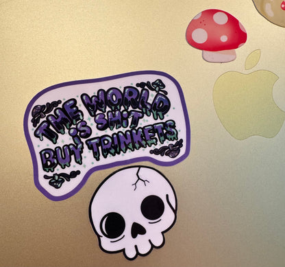 Shitty World Sticker