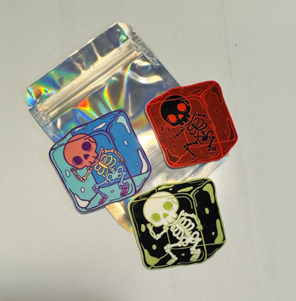 Skelly-Cube 3 sticker pack