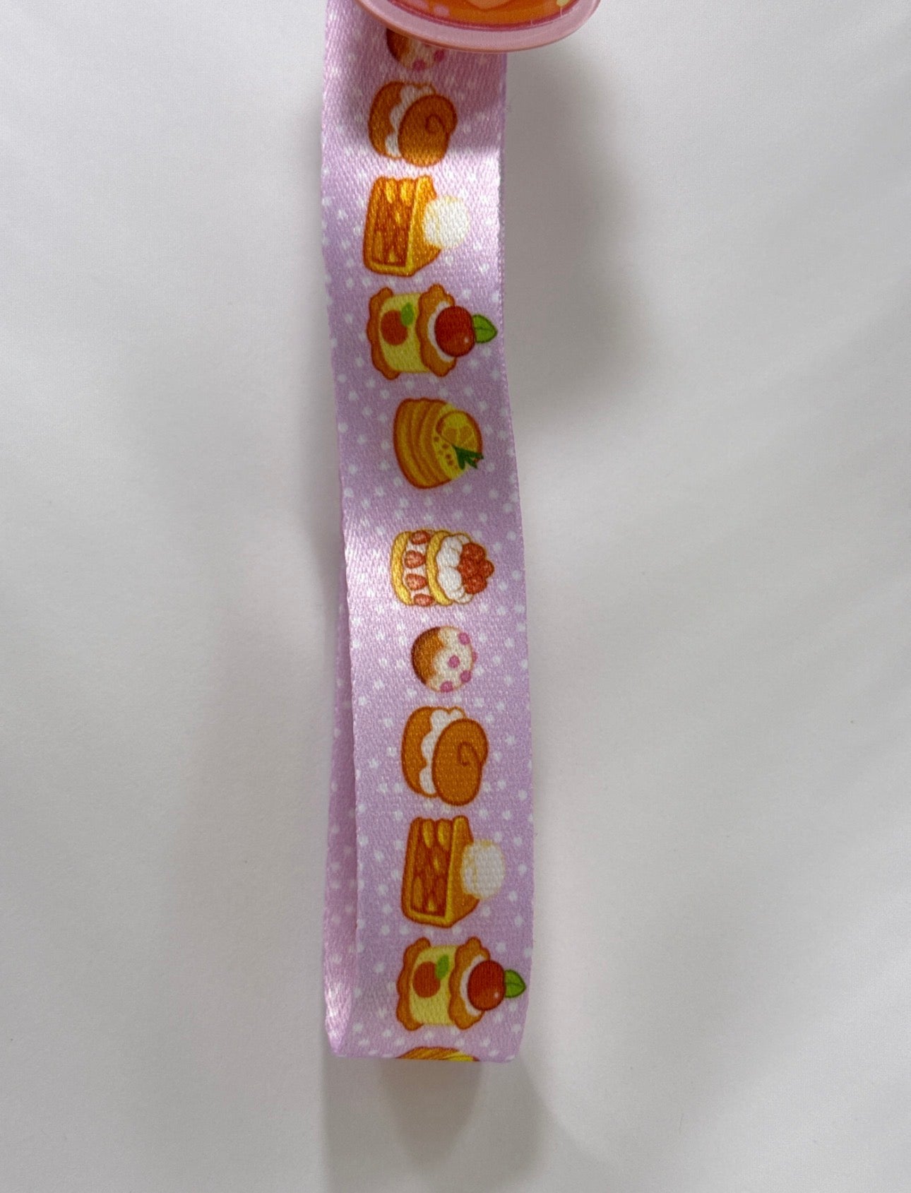 Pastel Pastries Keychain and Lanyard Combo