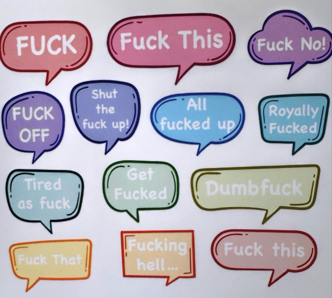 Mini Sticker packs!