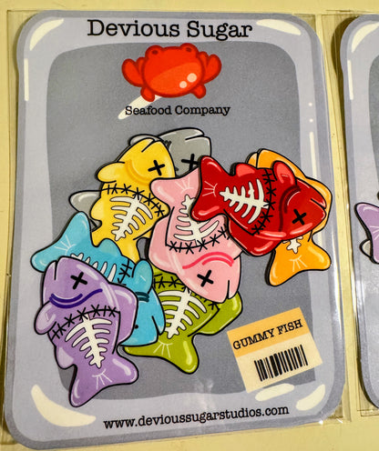 Gummy Fish Sticker pack