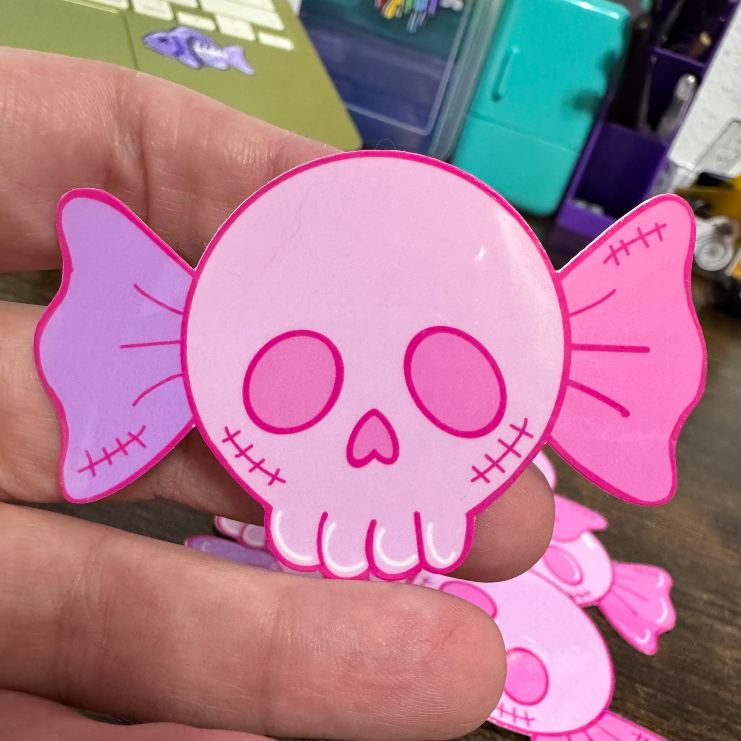 Skull Bumbblegum Sticker
