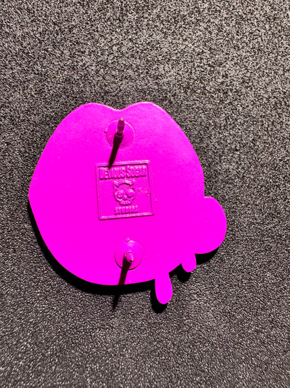 Pan Candied Cherries Kiss Enamel Pin