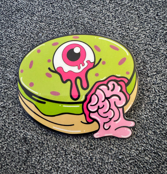 Zombie Donut Sticker