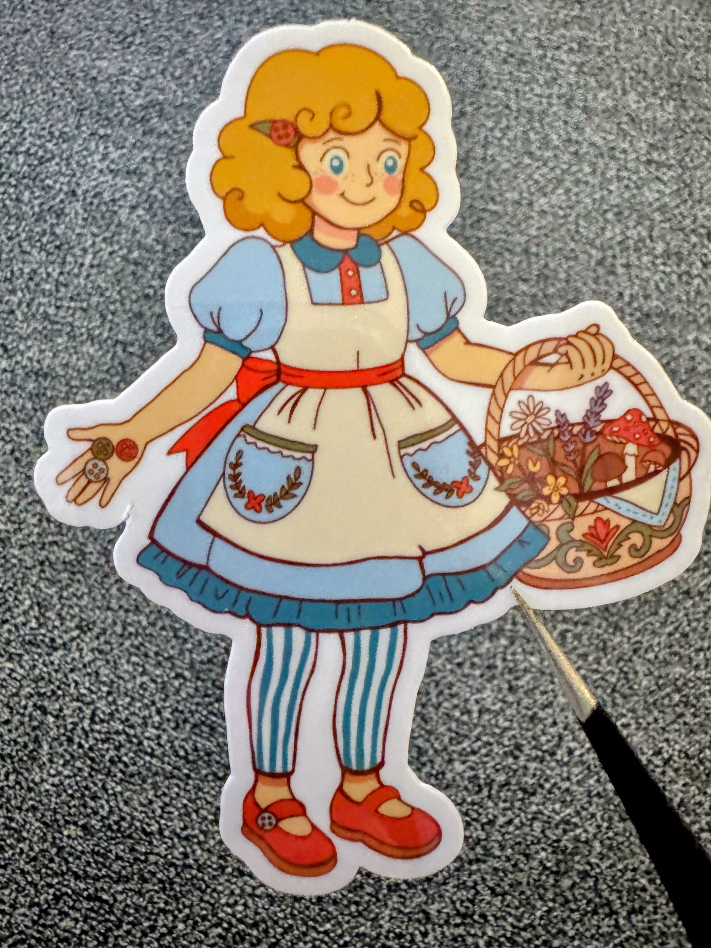 Cathy loves Hobbies Sticker