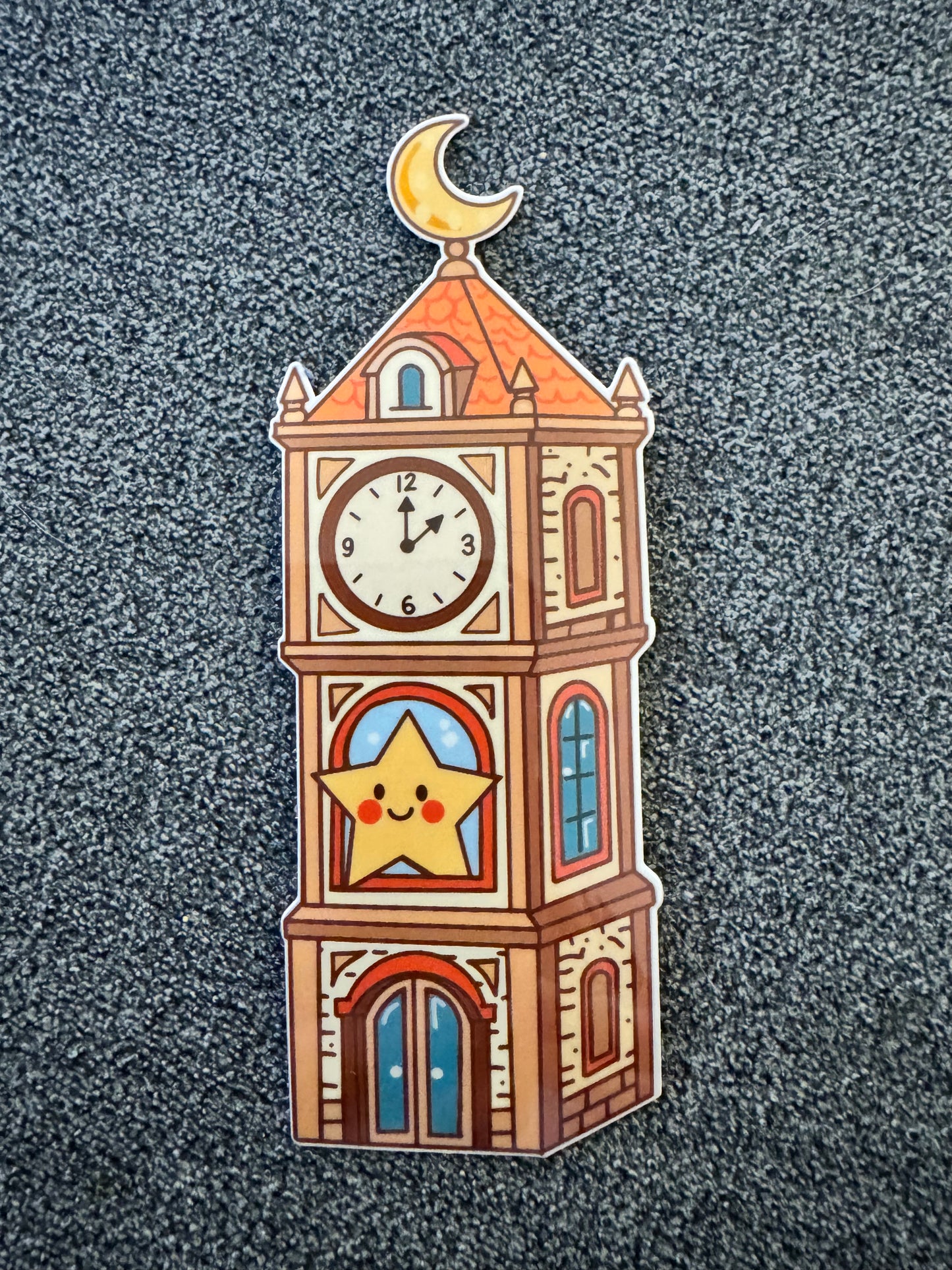 Pop Star Clock tower sitcker