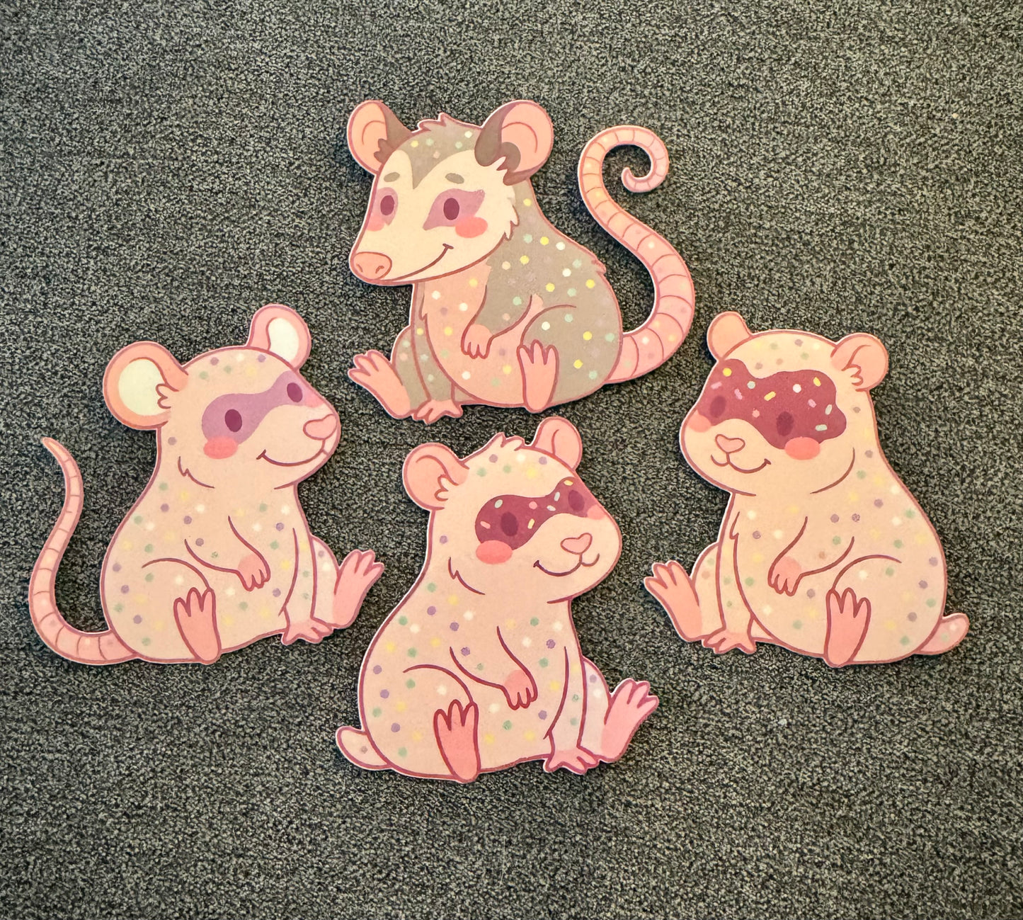 Mega Sugar Cookie Rodent Stickers