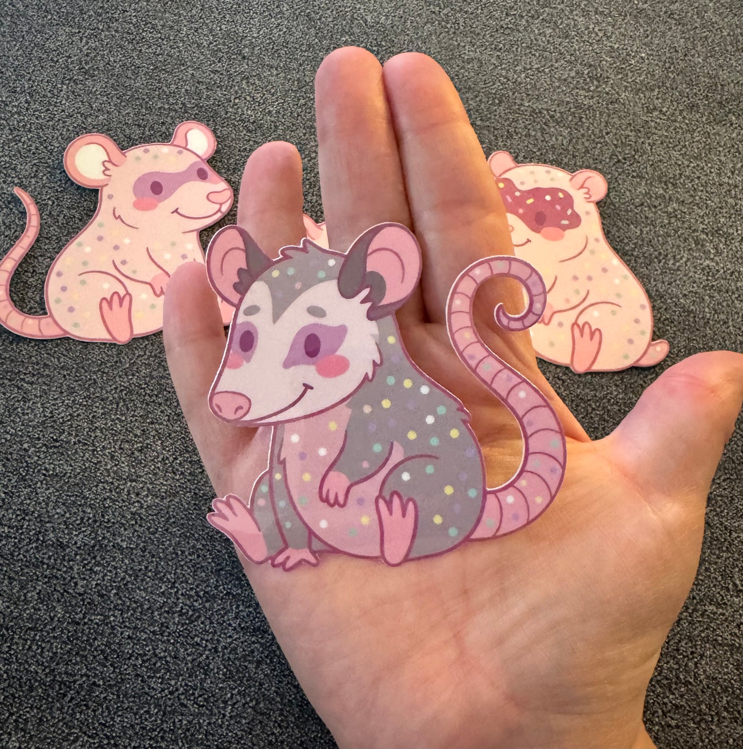 Mega Sugar Cookie Rodent Stickers