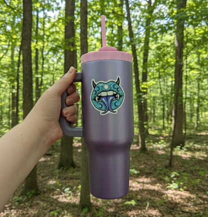 Moon Phase lips Sticker