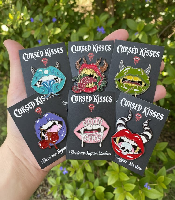 Cursed Kisses full 6 pin set
