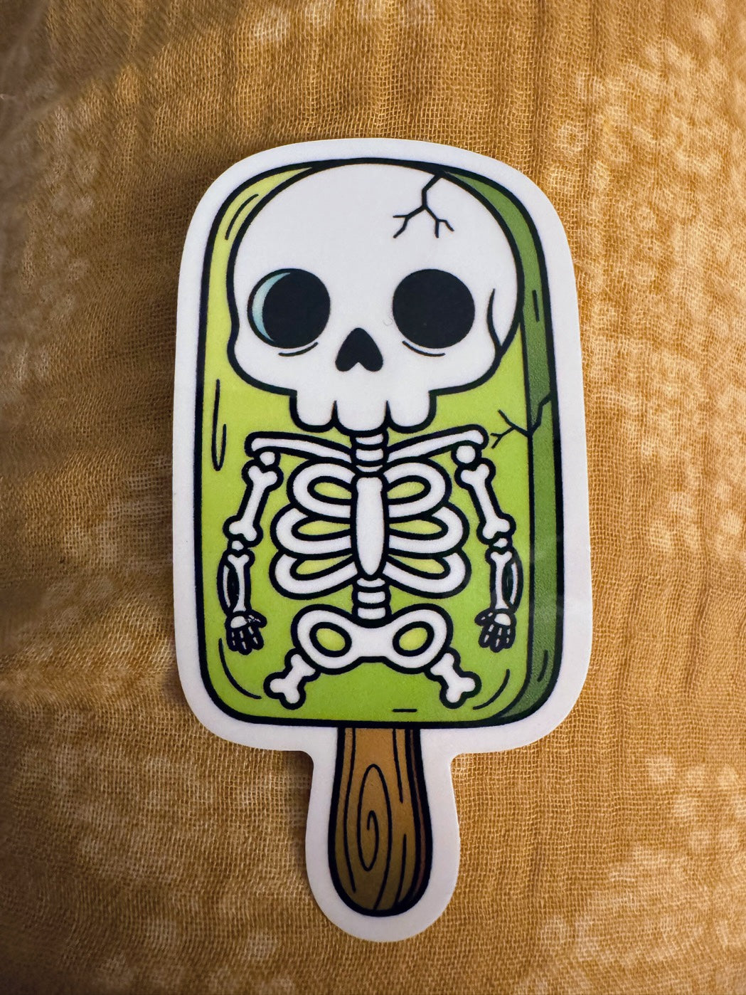 Mr. Skelly-Pop Sticker