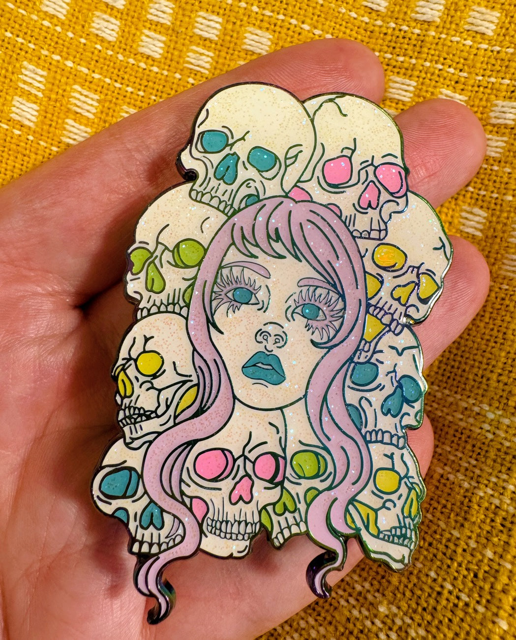 Mortal Inheritance Enamel Pin