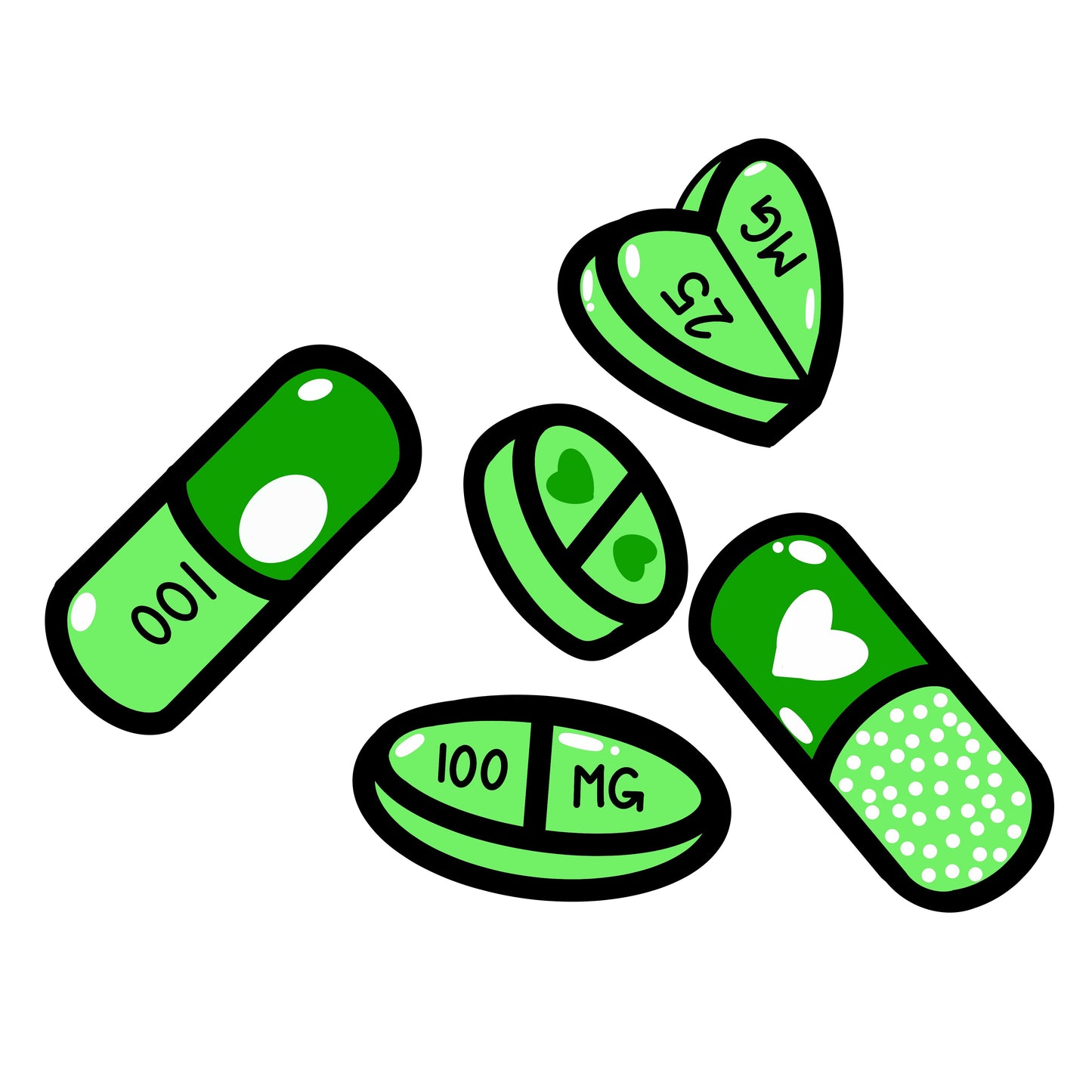 Toxic Treats 5 mini Pin set PRE-ORDER✨