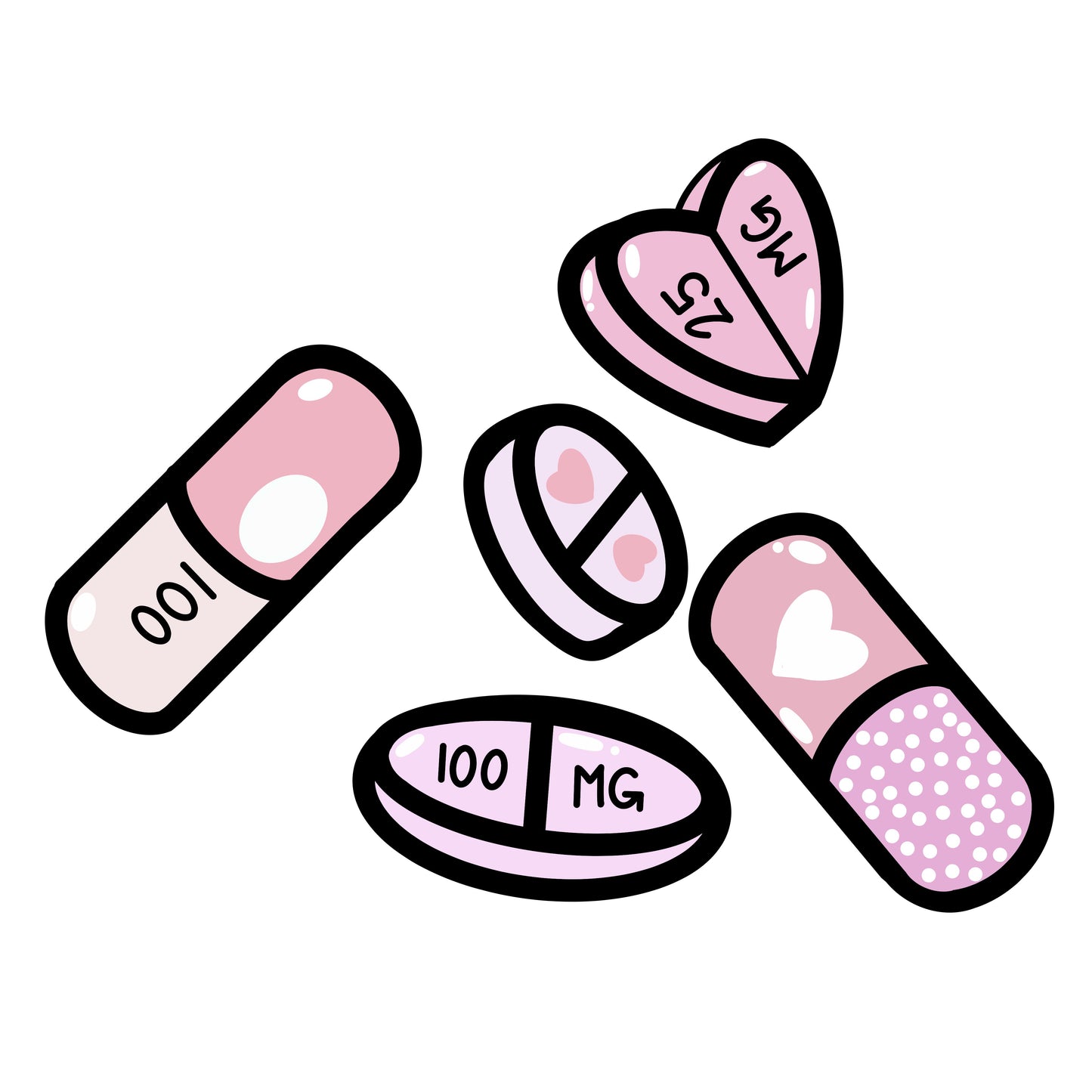 Toxic Treats 5 mini Pin set PRE-ORDER✨