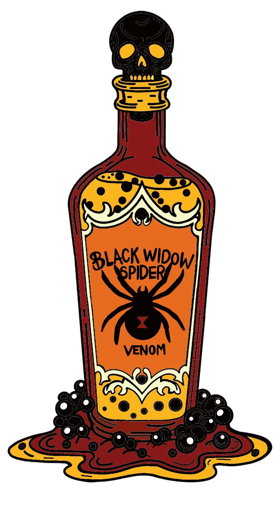 Stained Enamel Elixit Bottle Enamel Pin Pre-Order✨
