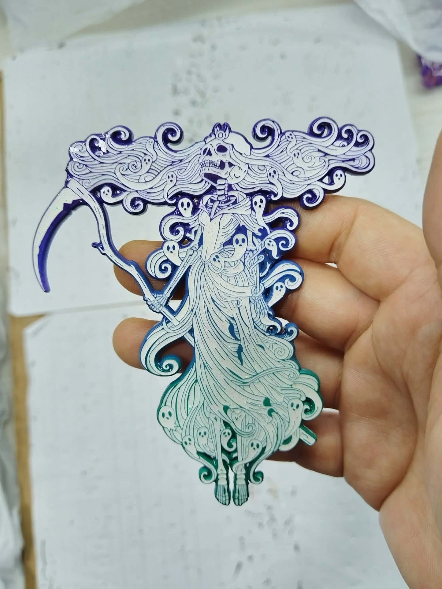 The Death Mother 4” Enamel Pin