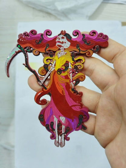 The Death Mother 4” Enamel Pin