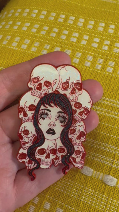 Mortal Inheritance Enamel Pin