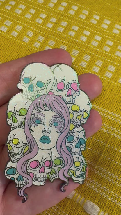 Mortal Inheritance Enamel Pin